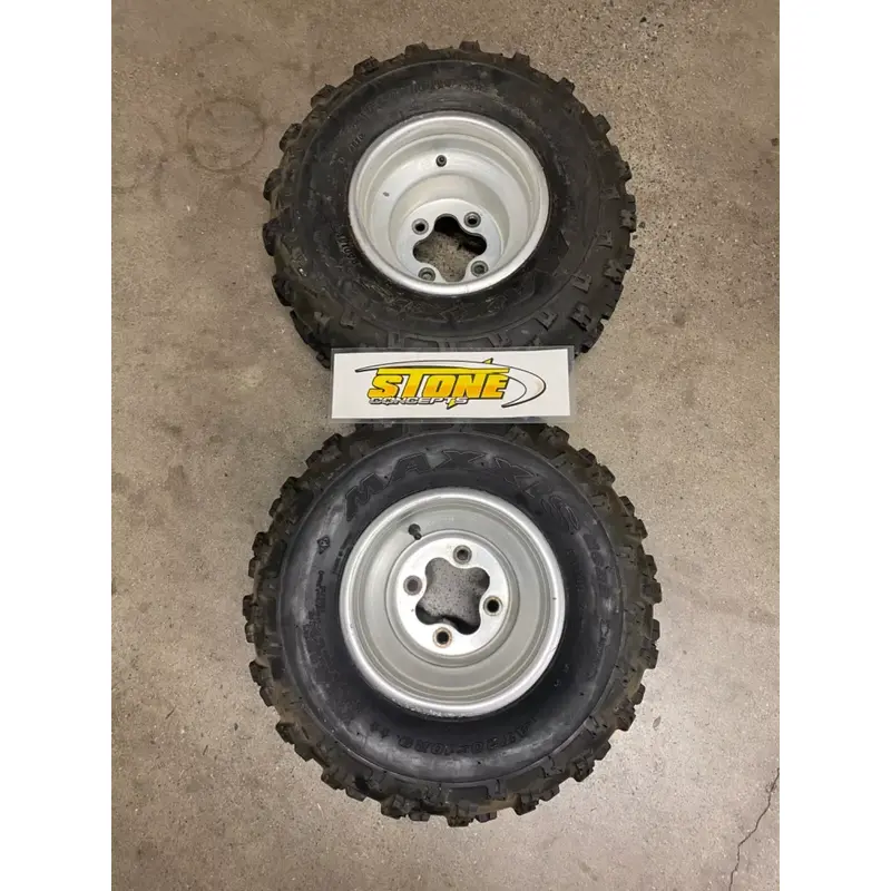 OEM Honda Rear Wheels & Maxxis MS22 TIRES 20X10X9 HONDA SUZUKI KAWASAKI