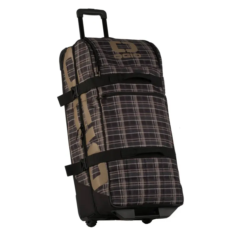 Ogio Trucker Gear Bag - Plaidley Tan/Black