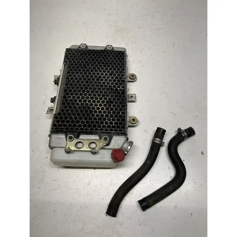2005 05 Polaris Predator 500 OEM LOT Radiator Rad Guard Reservoir Line Tank Cap