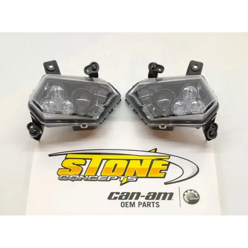 OEM 17-25 Can Am Maverick X3 XDS Turbo R Headlight Head Light Lamp Left Right