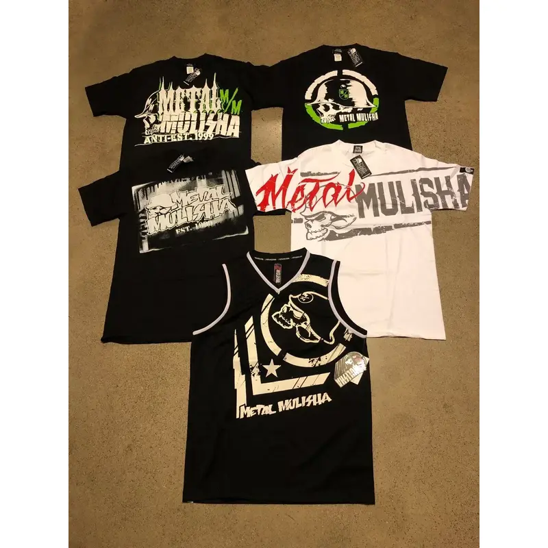 Metal Mulisha INVADE BISECT 5 T-Shirts Shirt TEE Small S Short-Sleeve Sleeveless