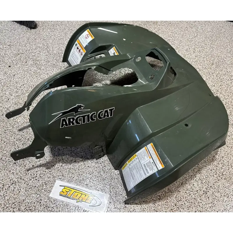 NOS ARCTIC CAT 366 2009 FRONT FENDER Plastics Hunter GREEN Hamburg Pa.19526