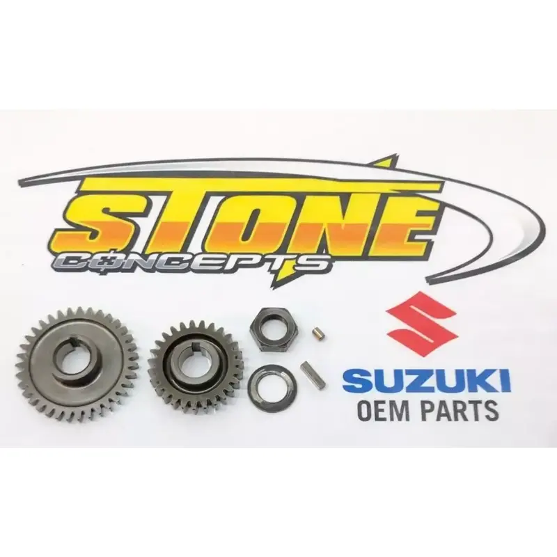 OEM Suzuki 2006-2009 LTR450 Engine Motor Crankshaft Balancer Drive Gear Set