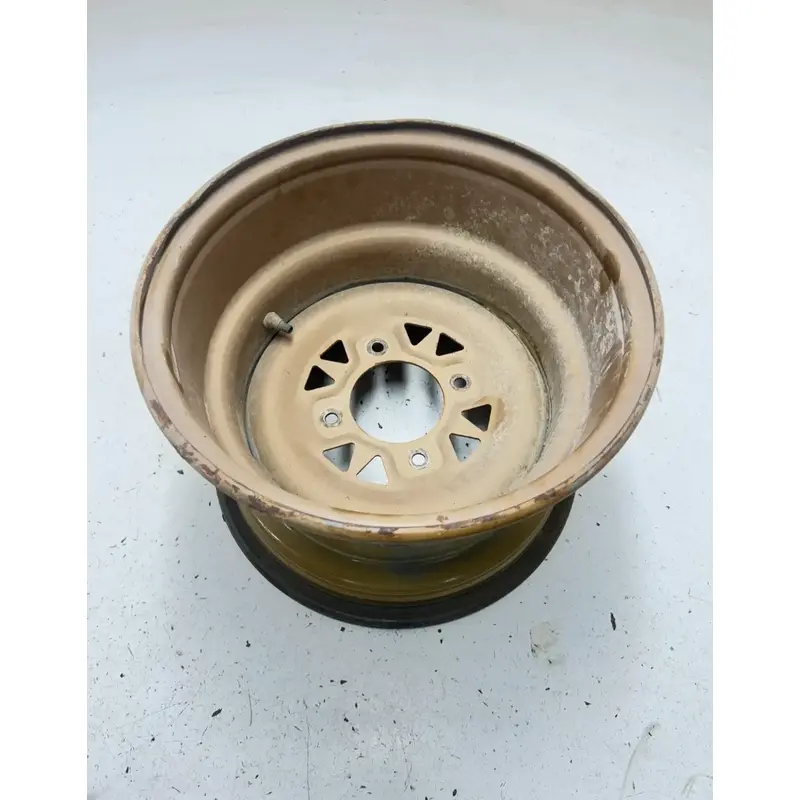 97 1997 Arctic Cat Bearcat 454 4x4 OEM STRAIGHT! Rear Back Wheel Rim 12 X 8