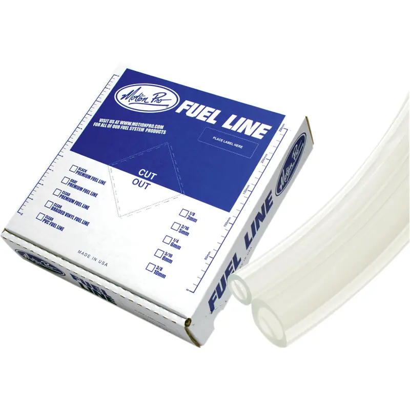 Motion pro Premium Fuel Line - Clear - 5/16" - 25'