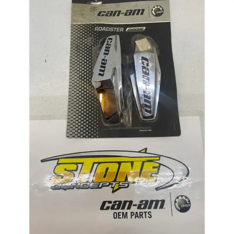 Can-Am 219400195 Side Logo Trim Pieces Genuine OEM New