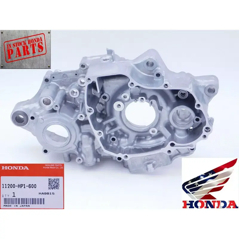 Honda Left Side Engine Crankcase 2006-2014 TRX450ER 450R 11200-HP1-600 OEM NEW