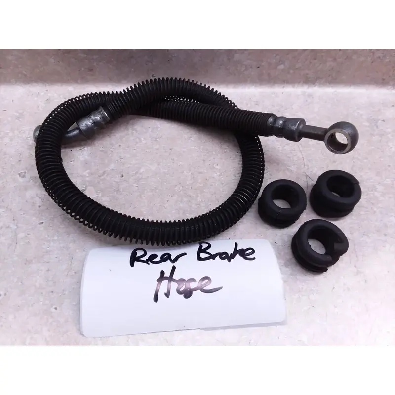 Kawasaki 550 GPZ KZ KZ550-D GP-Z GPz550 Rear Brake Hose & Rubbers 1981 ANX-C49