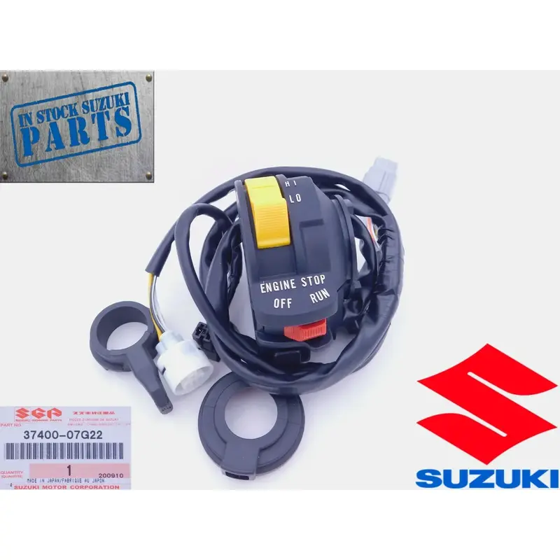 KAWASAKI KFX400 SUZUKI LTZ400 LIGHT ON/OFF,START BUTTON LEFT SIDE SWITCH 05-08