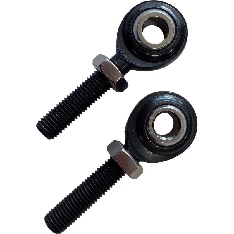 SANTORO FABWORX BLACK ROD ENDS PR. 1-LH  1 -RH