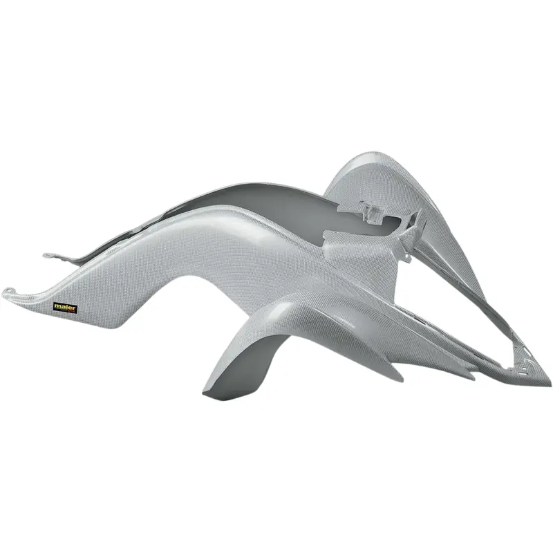 MAIER Front Fender - White Fits Carbon Fiber-Look 19001-31