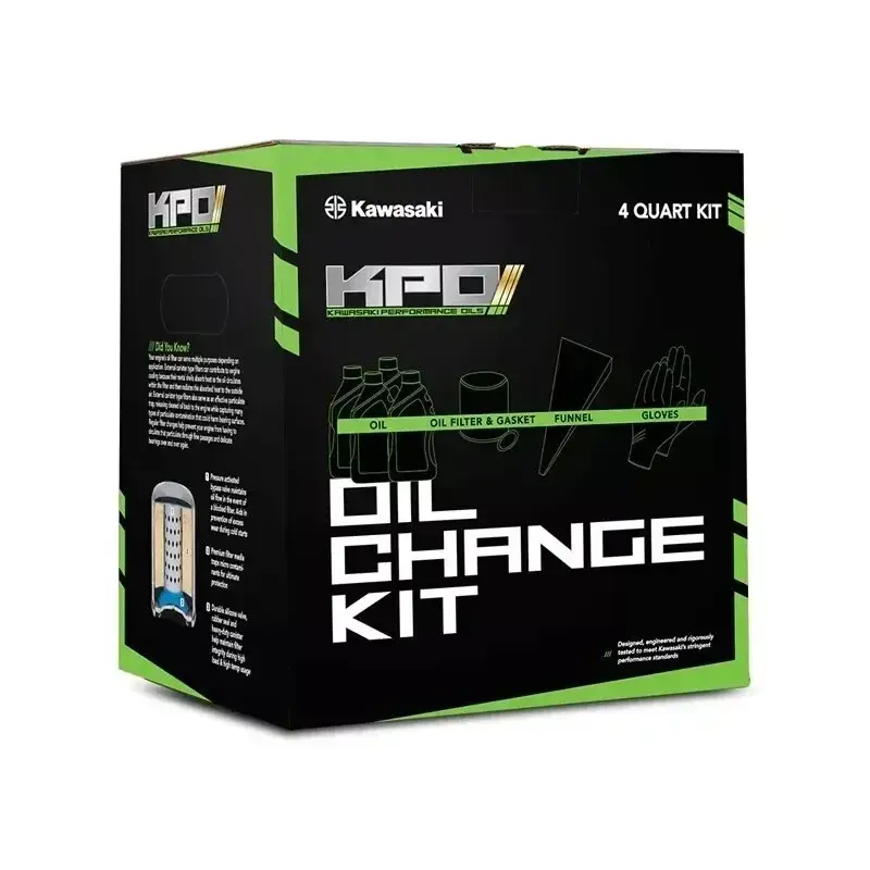 Kawasaki KPO OEM Oil Change Kit for Teryx KRX 1000 / Teryx / Teryx4 99974-0160