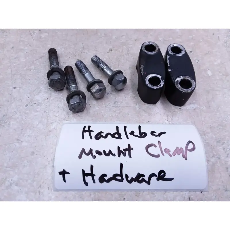Suzuki 380 GT GT380 Sebring Handlebar Mount Clamp Hardware Vintage 1975 ANX-C5