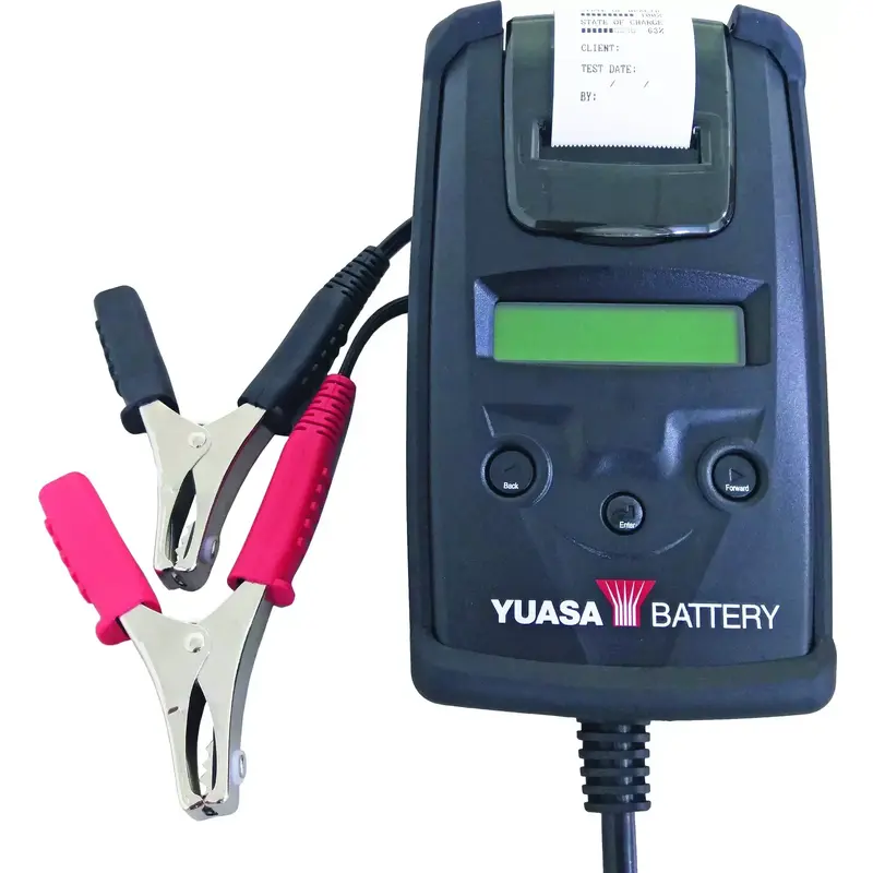 Yuasa YUA00BTY01P Battery Tester w/Printer