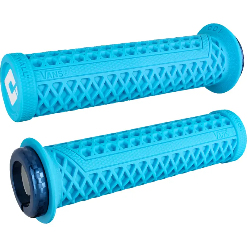 Odi Vans v2.1 Lock-On Grips - ATV - Light Blue/Blue