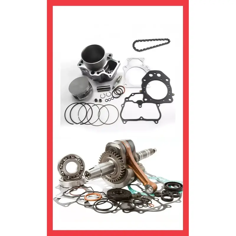 20-25 Honda Pioneer Foreman Rubicon 520 Rebuild Kit - Crankshaft Piston Cylinder