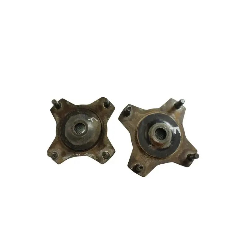 99-02 SUZUKI KING QUAD 300 OEM FRONT WHEEL RIGHT LEFT HUBS HUB SET B4505