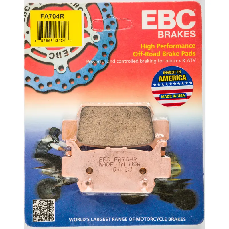 EBC BRAKE PADS FA704R SINTERED R SERIES