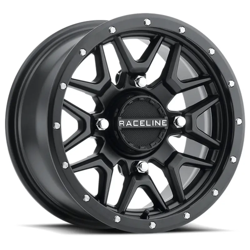 RACELINE KRANK WHEEL 14X7 4/110 5 2 ( 10MM) BLACK