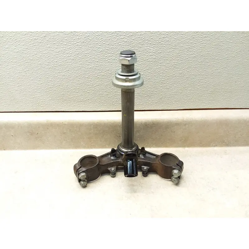 VTG 1975 Honda XL 350 XL350 Steering Stem Triple Tree Fork Clamp & Nuts ANX-C55