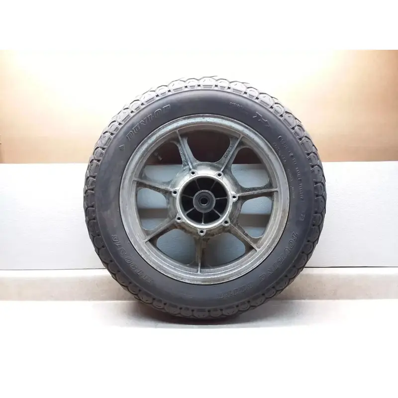 1982 Kawasaki KZ 750 KZ750-N Spectre Rear Wheel Bad Tire PJ-10