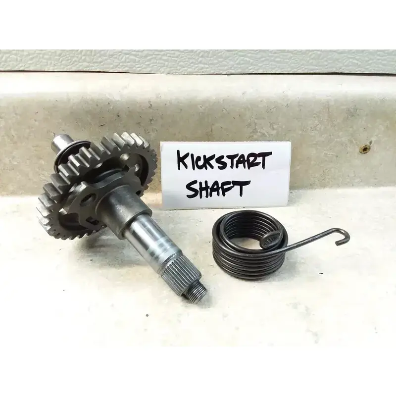 1984 Yamaha TT600 TT 600 Engine Kick Start Shaft & Gear Assembly PJ-3