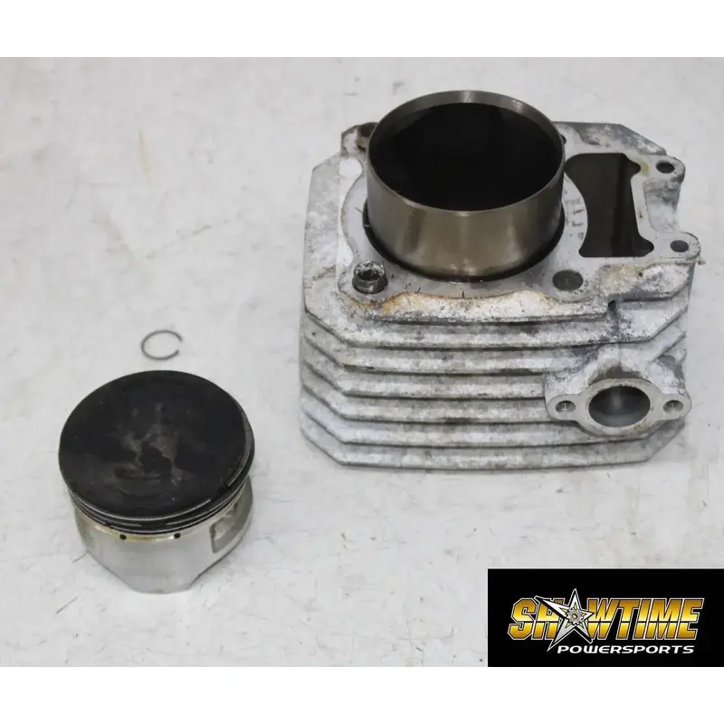 03 KAWASAKI BAYOU 250 KLF250A ENGINE CYLINDER PISTON BLOCK JUG BARREL