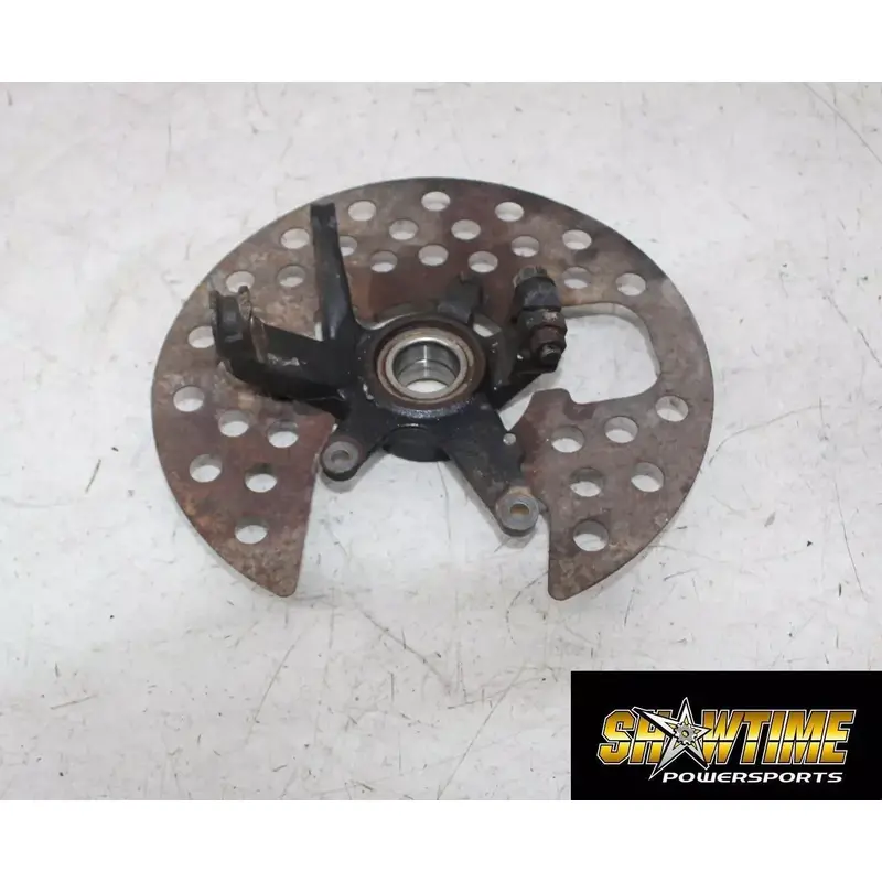 03 YAMAHA GRIZZLY 660 FRONT RIGHT STEERING KNUCKLE SPINDLE