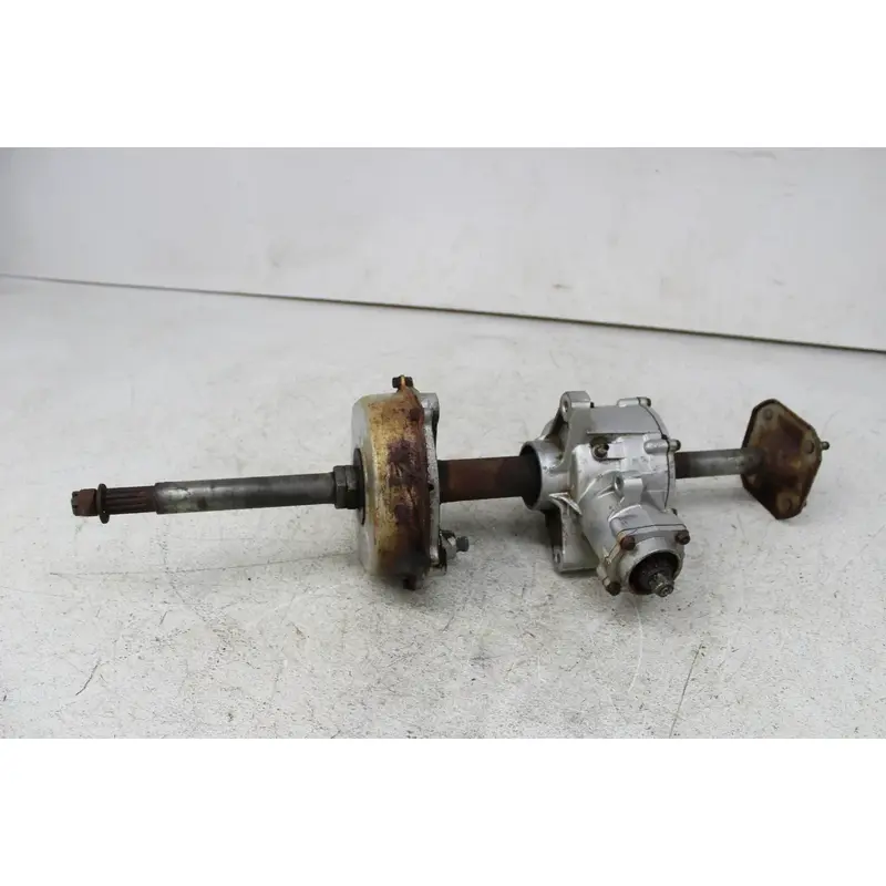 1986 KAWASAKI BAYOU KLF185A REAR AXLE BACK WHEEL PIVOT BOLT AXEL SHAFT ASSEMBLY