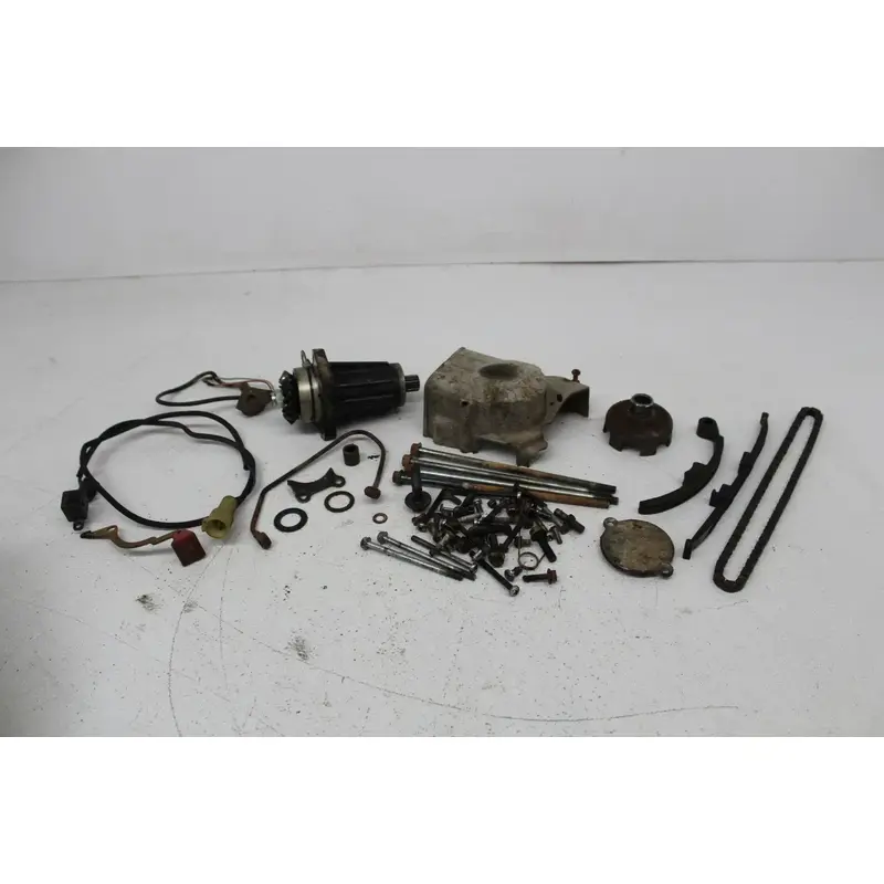 1986 KAWASAKI BAYOU 185 KLF185A PARTS AND HARDWARE NUTS BOLTS