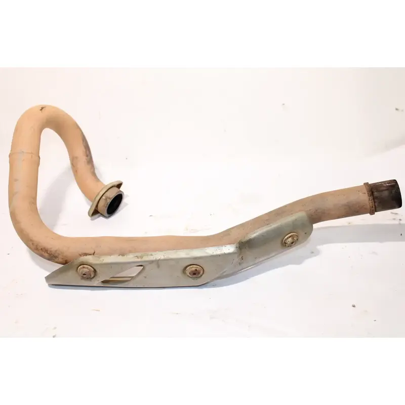 2003-2008 Suzuki Quadsport Z400 Ltz400 Exhaust Header Pipe W Heat Shield Guard