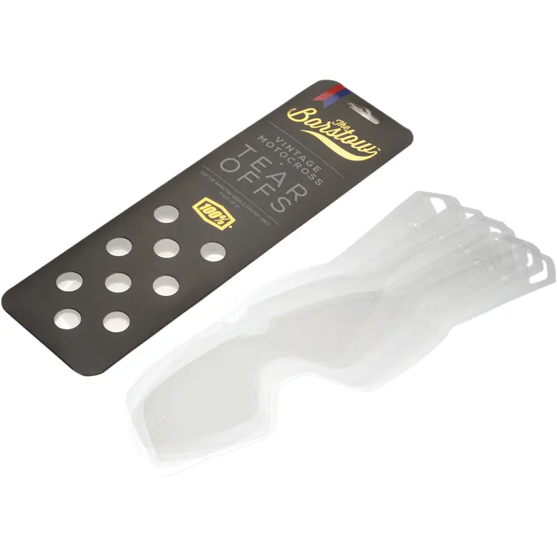 100% Barstow Classic Goggle Tear-Offs