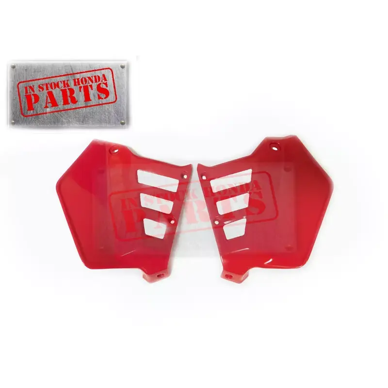 HONDA RADIATOR SHROUDS GAS TANK COVERS 85-86 ATC250R ATC 250R OEM FACTORY RED