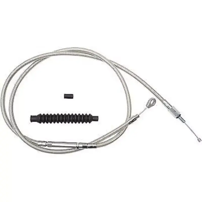 LA CHOPPERS Stainless Steel Braided Clutch Cable