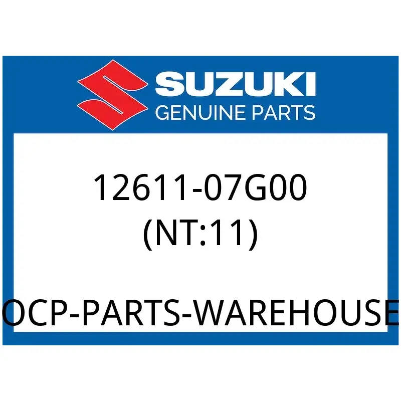 Suzuki OEM Part 12611-07G00 GEAR, STARTER IDLE NO.1 (NT:11)