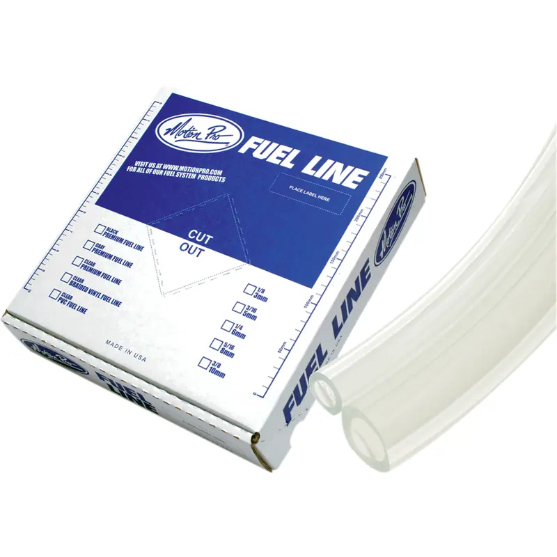 Motion pro Premium Fuel Line - Clear - 1/8" - 25'