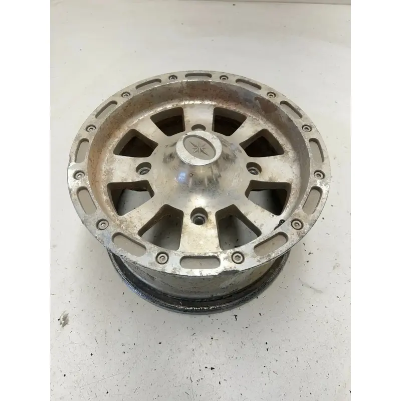 02 2002 Polaris Ranger 500 4x4 OEM STRAIGHT Front Wheel Rim 12 X 6