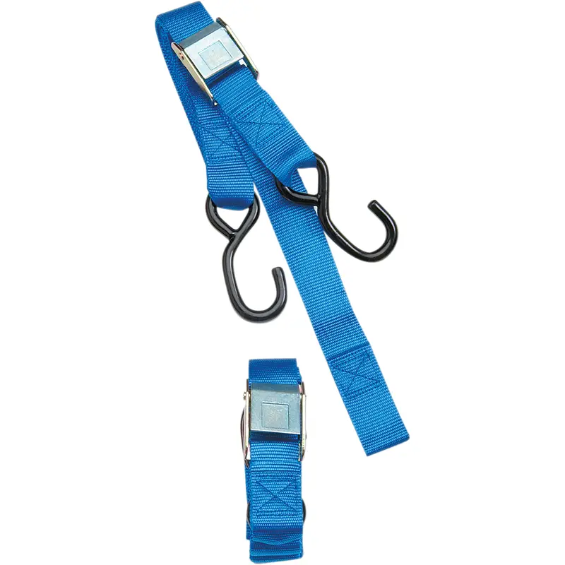 Parts unlimited 1" Heavy-Duty Cam Buckle Tie-Downs with Built-In Assist