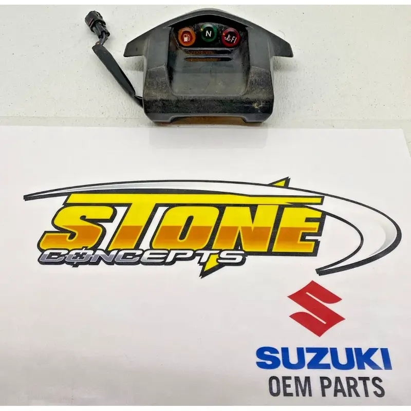 Suzuki LTR 450 LTR450 BAR COVER HANDLEBAR PLASTIC INDICATOR LIGHTS NEUTRAL TEMP