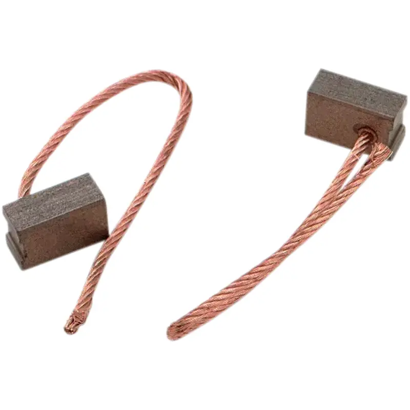 RICK'S MOTORSPORT ELECTRIC Starter Motor Brush Fits 2 PK - Mitsuba 70-101
