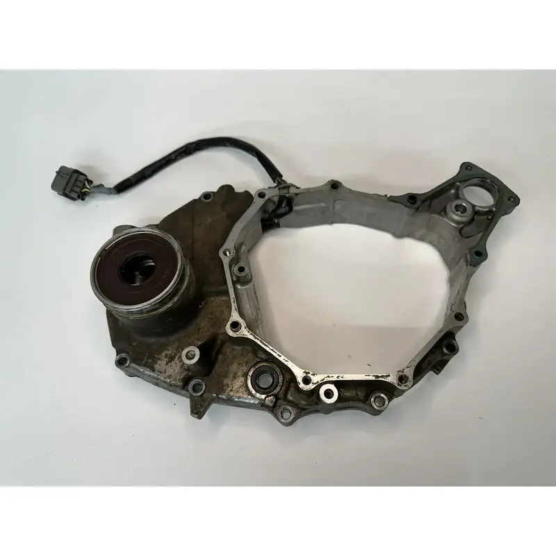 USED OEM 05-11 HONDA TRX 500 FOREMAN STATOR INNER CRANKCASE REAR COVER W SWITCH