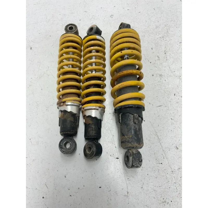 02 2002 Polaris Scrambler 90 2 Stroke OEM Front Rear L R Shock Suspension Spring