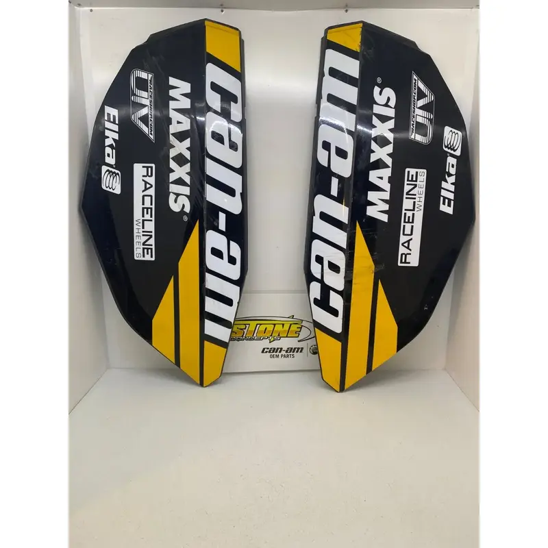 2024 BRP OEM CAN AM MAVERICK Left & Right Front Driver Passenger Door Skin Set C