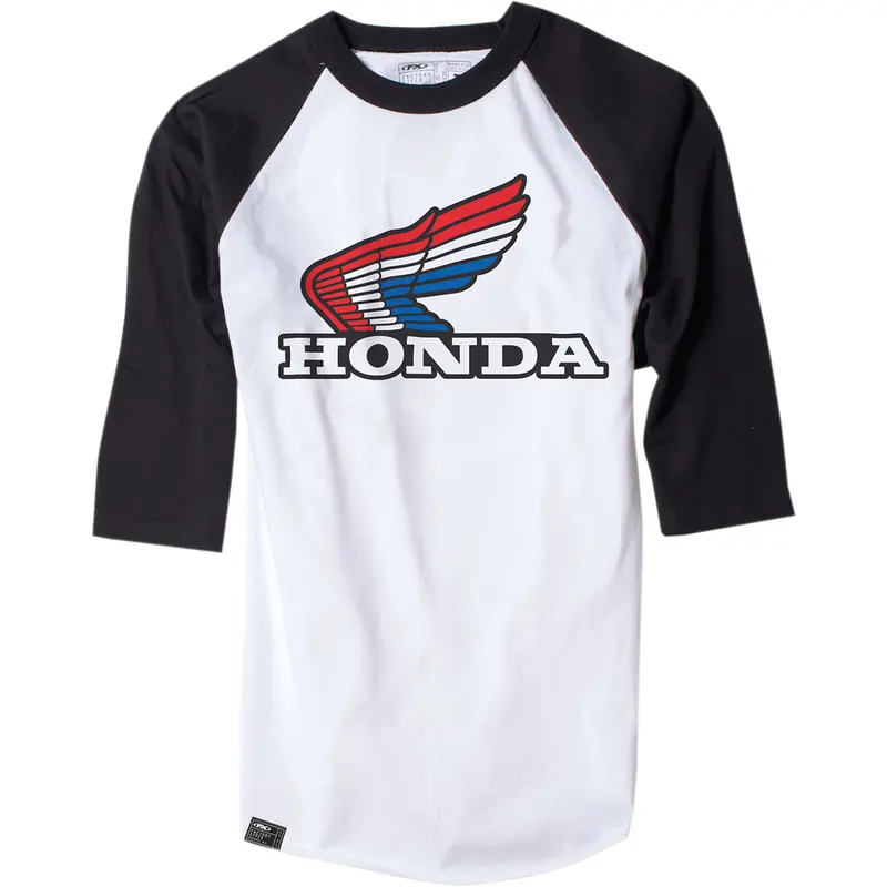 Factory Effex Honda Vintage Baseball T-Shirt