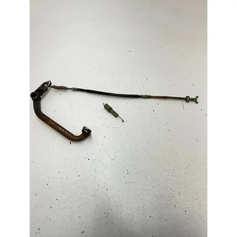 98 1998 Honda Recon 250 TRX250 2x4 OEM GOOD! Rear Brake Pedal Mount Spring Rod