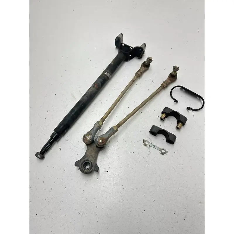 04 2004 Yamaha Bruin 350 YFM350 2x4 OEM GOOD! Steering Shaft Post Tie Rods Mount