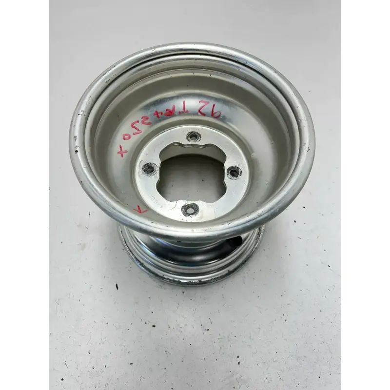 92 1992 Honda TRX250X Trx 250 x 2x4 OEM STRAIGHT! Rear Back Wheel Rim 9 X 8.5