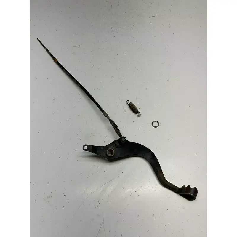 2007 07 Honda Rancher 420 TRX420FE 4x4 OEM GOOD! Brake Pedal Lever Spring Cable