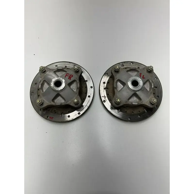 2007 07 Polaris Sportsman 800 X2 EFI OEM Front Right Left Hub Hubs Disc Brake
