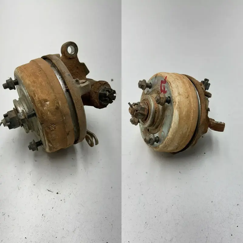 2007 07 Yamaha Grizzly 80 YFM80 OEM GOOD! Right Left Spindle Brake Drum Hub